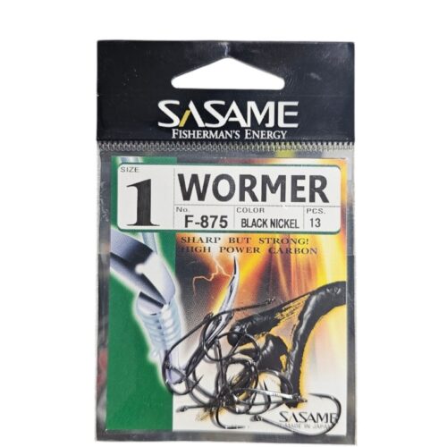 Hameçons sasame wormer N1 F-875 15PCS
