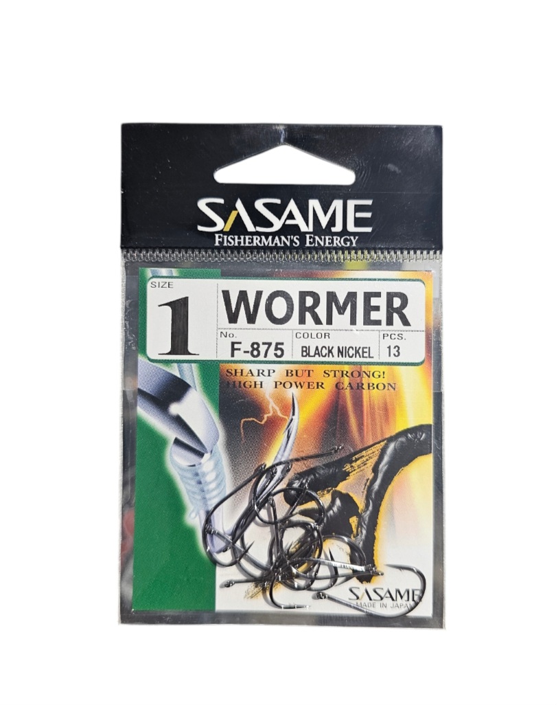 Hameçons sasame wormer N1 F-875 15PCS