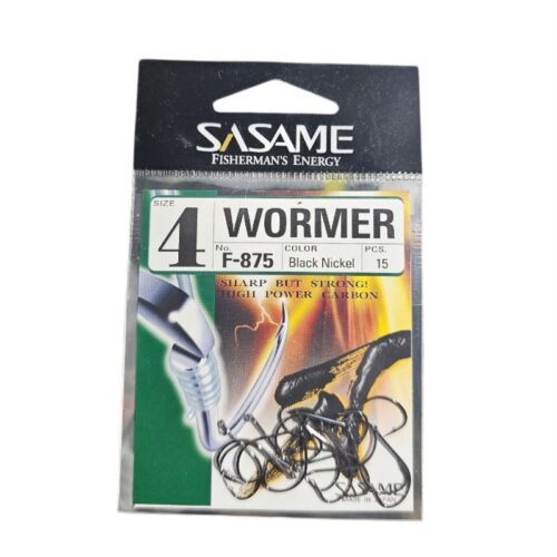 Hameçons sasame wormer N4 F-875 15PCS