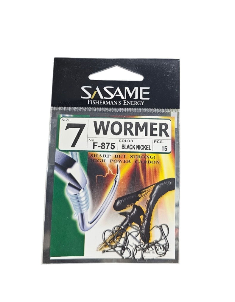Hameçons sasame wormer N7 F-875 15PCS