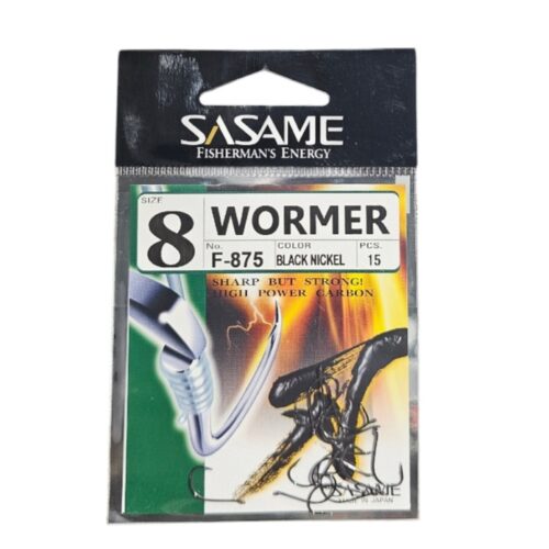 Hameçons sasame wormer N8 F-875 15PCS