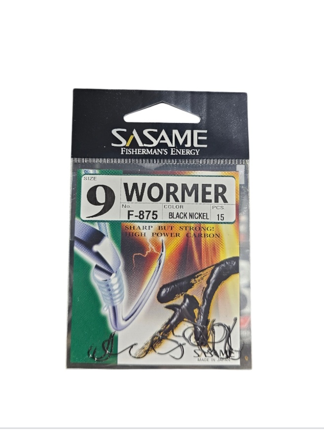 Hameçons sasame wormer N9 F-875 15PCS