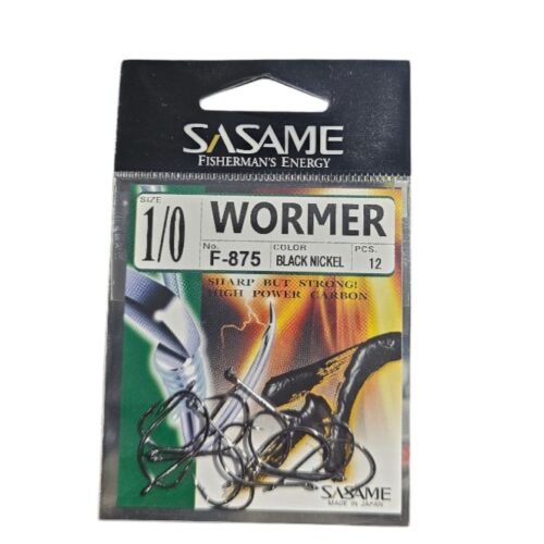Hameçons sasame wormer N1/0 F-875 15PCS