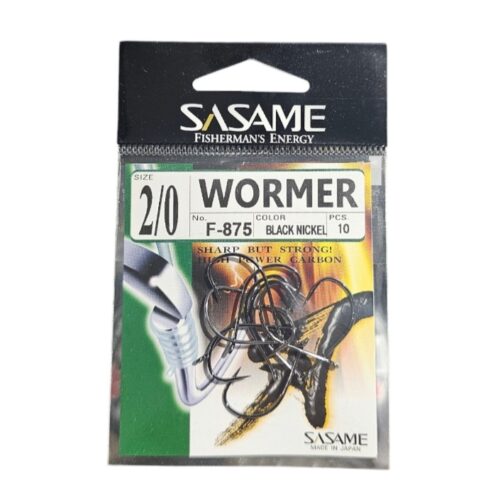 Hameçons sasame wormer N2/0 F-875 15PCS