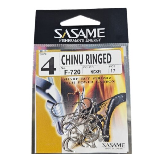Hameçons sasame chinu ringed sz4 17pcs