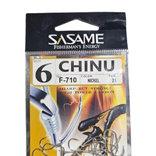 Hameçons sasame chinu sz6 21pcs