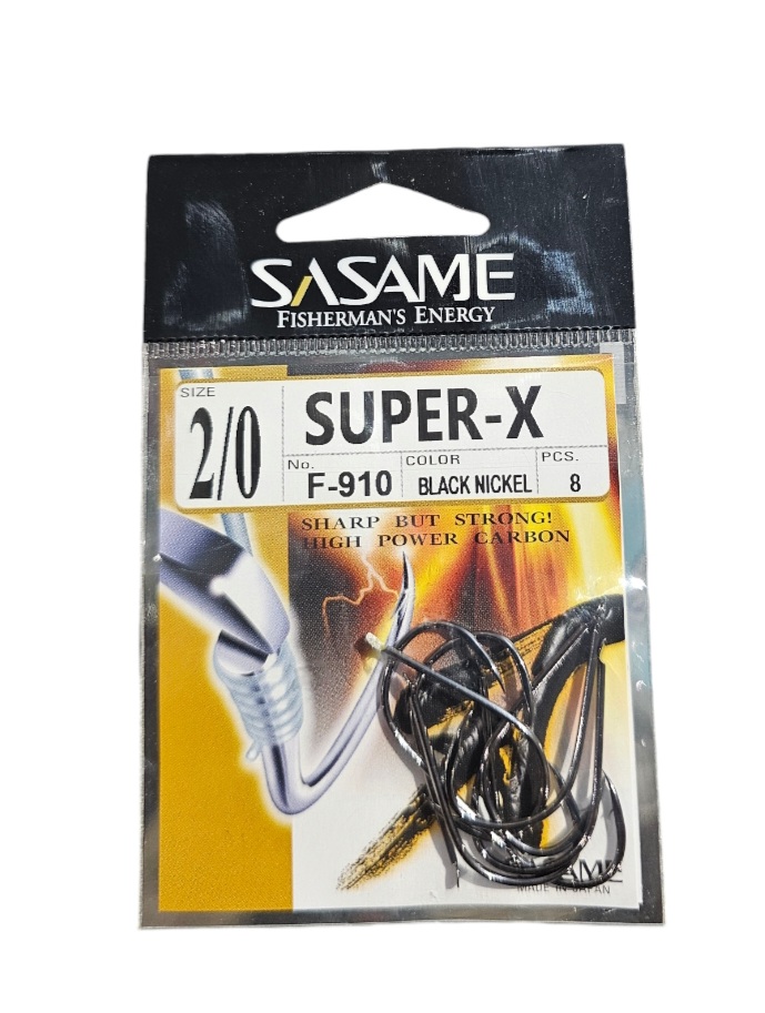 Hameçons sasame Super-X 2/0 8pcs