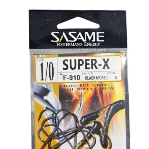 Hameçons sasame Super-X 1/0 8pcs