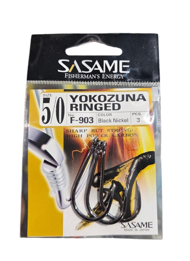 Hameçons sasame yokozuna ringed 5/0 F-903