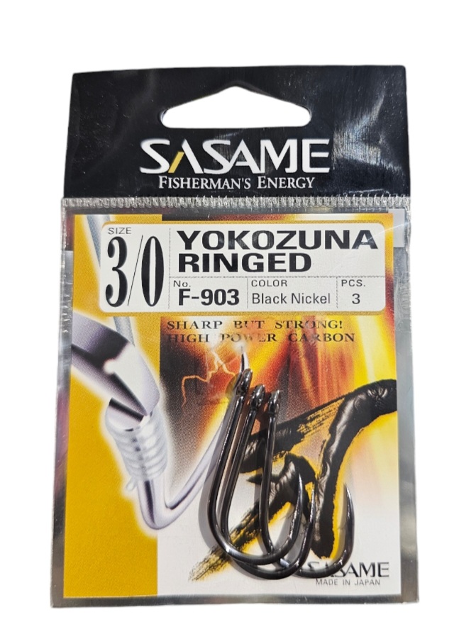 Hameçons sasame yokozuna ringed 3/0 F-903