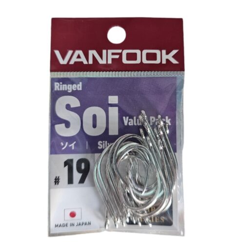 Hamecons vanfook 20pcs ringed soi sz19