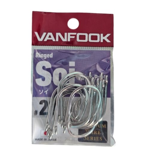Hamecons vanfook 14pcs ringed soi sz22