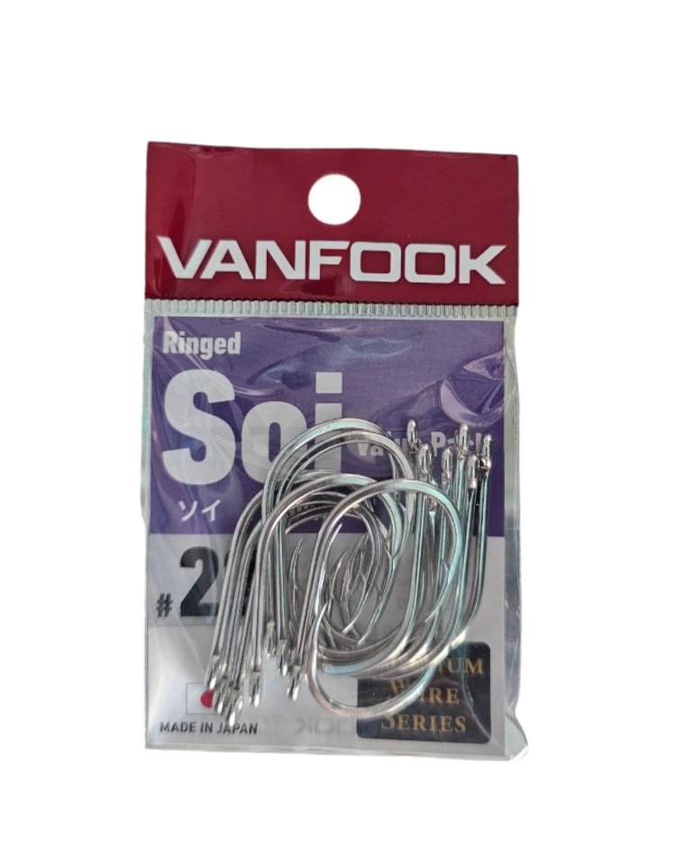 Hamecons vanfook 14pcs ringed soi sz22