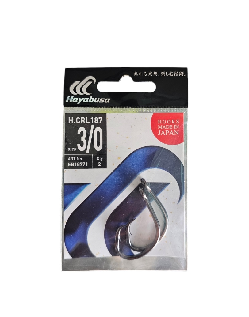Hamecons hayabusa H.CRL187 3/0 2pcs