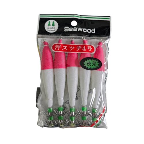 Turlutte 5pcs taille 4 rose