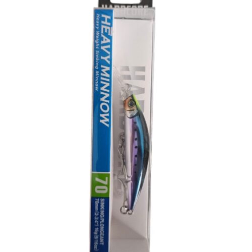 Leure hardcore heavy minnow 70mm