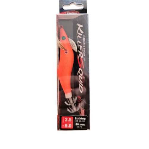 jatsui turlutte killer squid 2.5 orangée