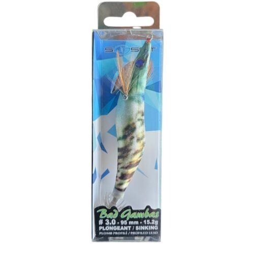 Turlutte sunset bad gambas 95mm 15.2gr col 04r