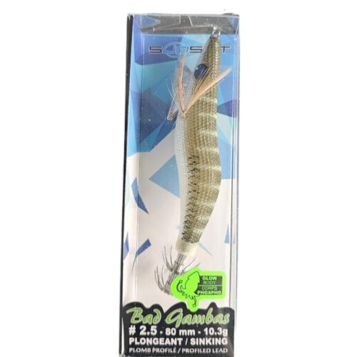 Turlutte sunset bad gambas 80mm 10.3gr SC-NA