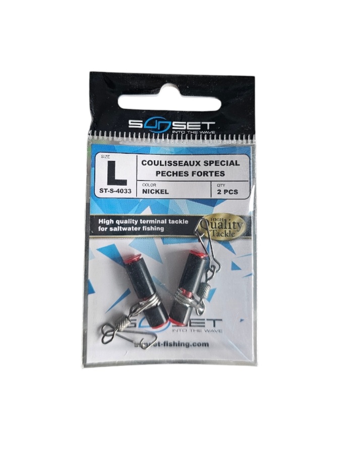 COULISSEAU SUNSET SPECIAL PÊCHES FORTES ST-S-4033 SZ L 2PCS