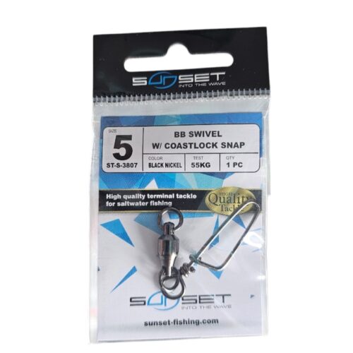 Emerillon sunset coastlock snap sz5 55kg