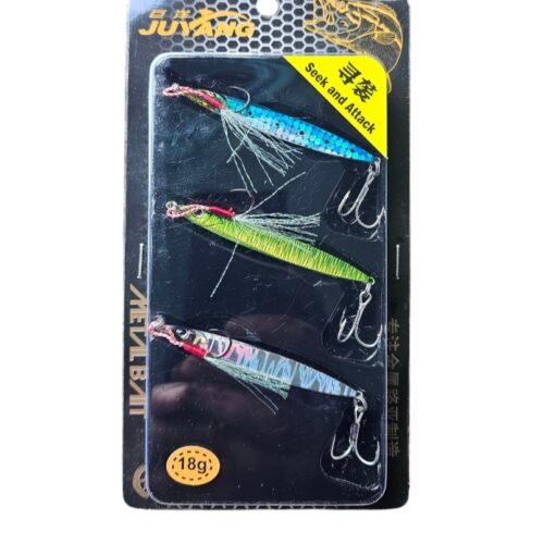 Mini jig blister 18gr 3pcs