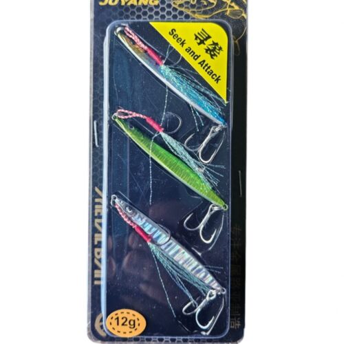 Mini jig blister 12gr 3pcs