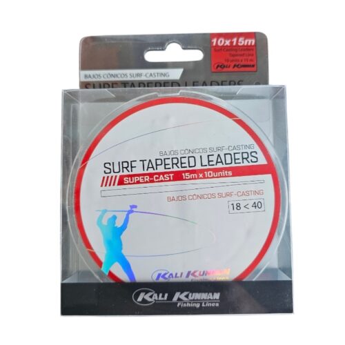 Fil arrachée kali surfcast 15*10 rouge 18<40