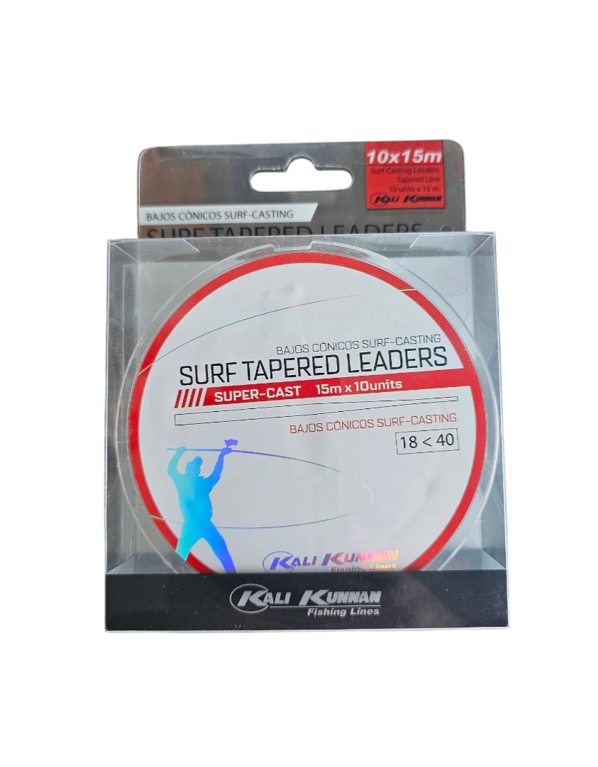 Fil arrachée kali surfcast 15*10 rouge 18<40