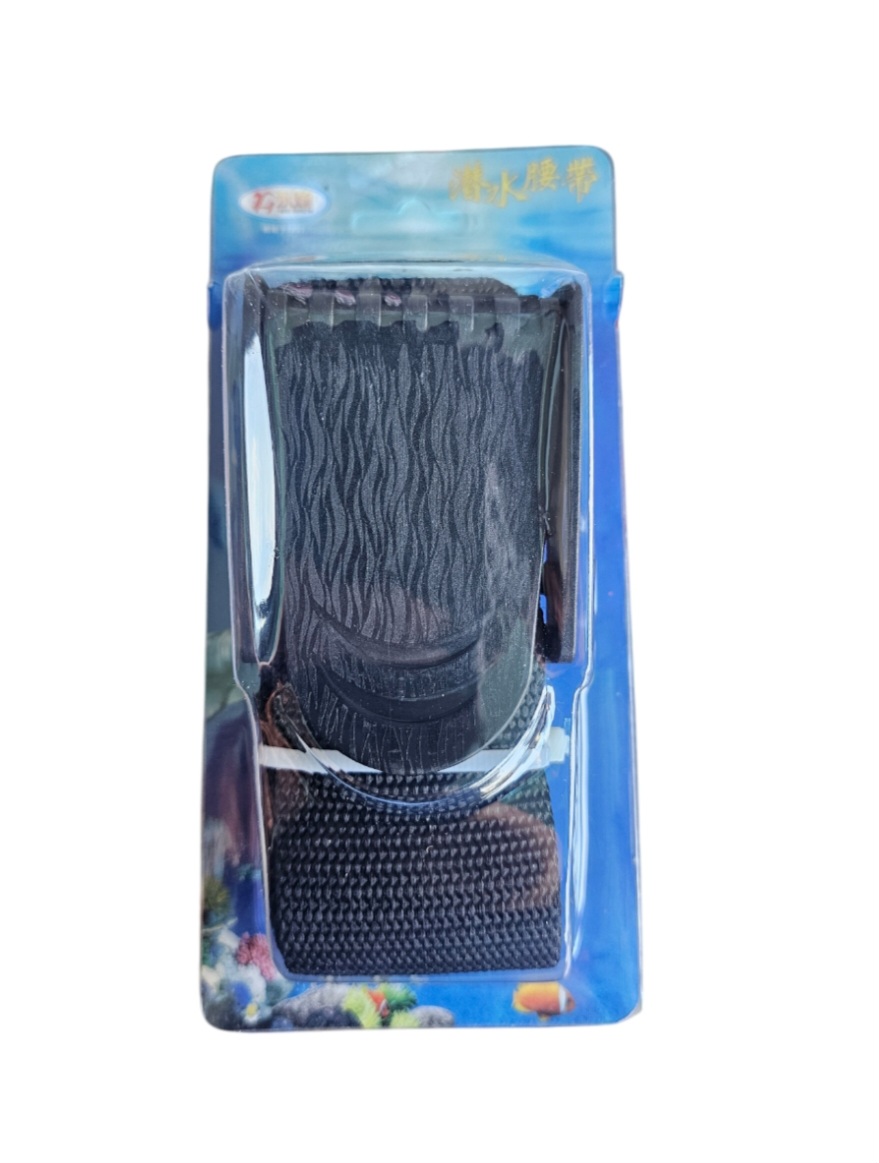 Ceinture de plomb boucle plastique