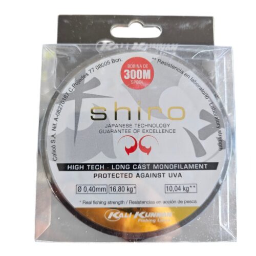 Fil kali shiro 0.40mm 300m 10.04kg