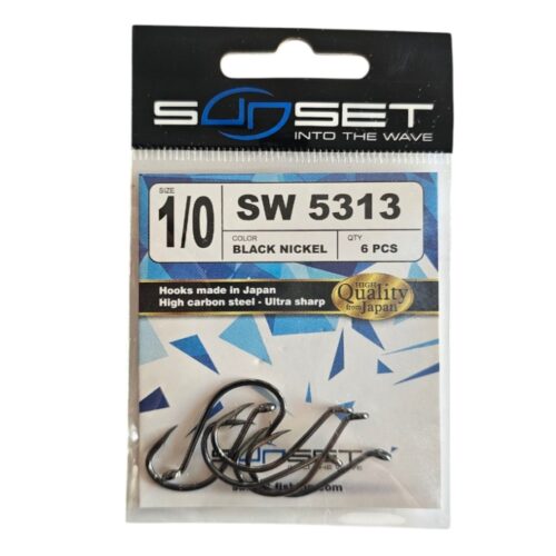 Hameçon sunset N1/0 SW 5313 6 PCS