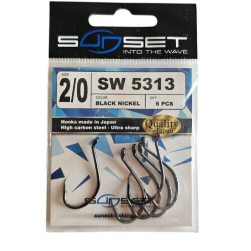 Hameçon sunset N2/0 SW 5313 6 PCS