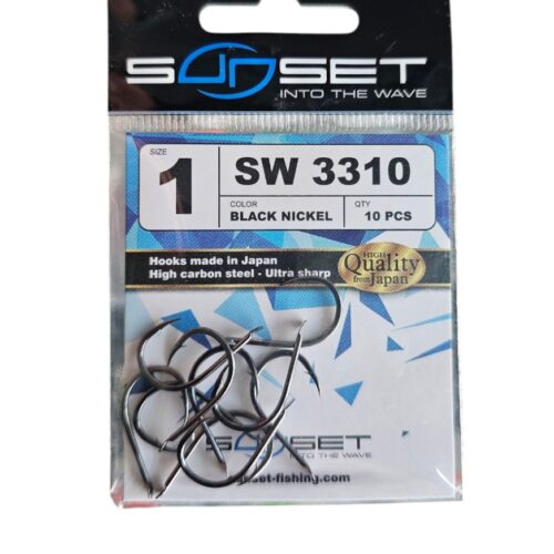 Hameçon sunset N1 SW3310 10pcs