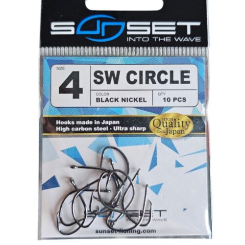 Hameçon sunset N4 SW CIRCLE 10pcs