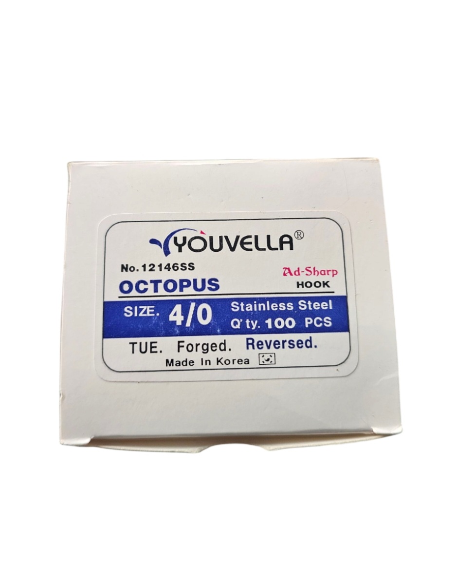 Hamecons youvella octopus 4/0 ref 12146SS