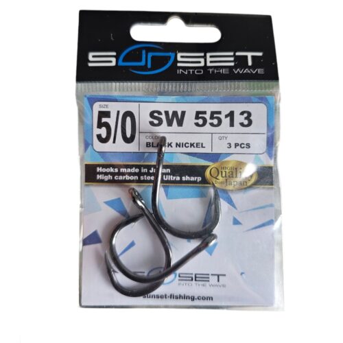 Hamecons sunset 5/0 SW5513 3pcs