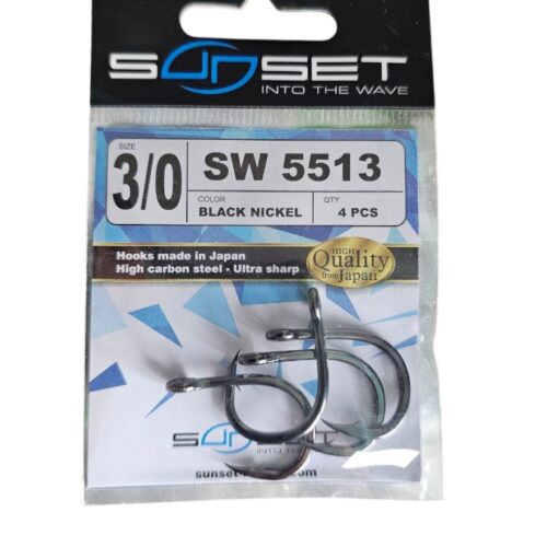 Hamecons sunset 3/0 SW5513 4pcs