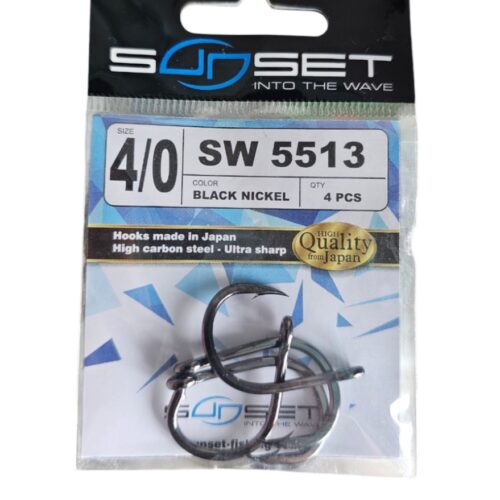 Hamecons sunset 4/0 SW5513 4pcs