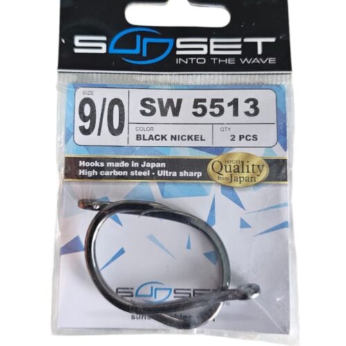 Hamecons sunset 9/0 SW5513 2pcs