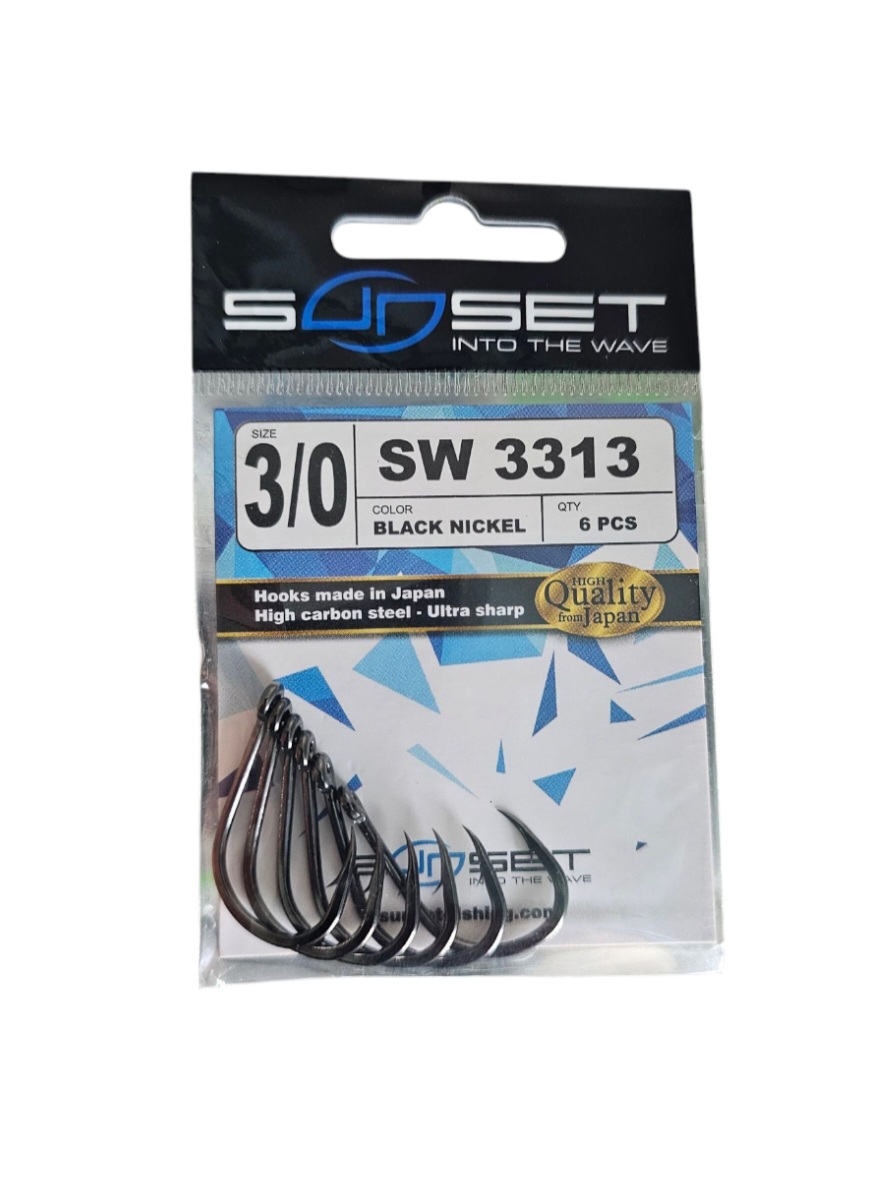 Hamecons sunset 3/0 SW3313 6pcs