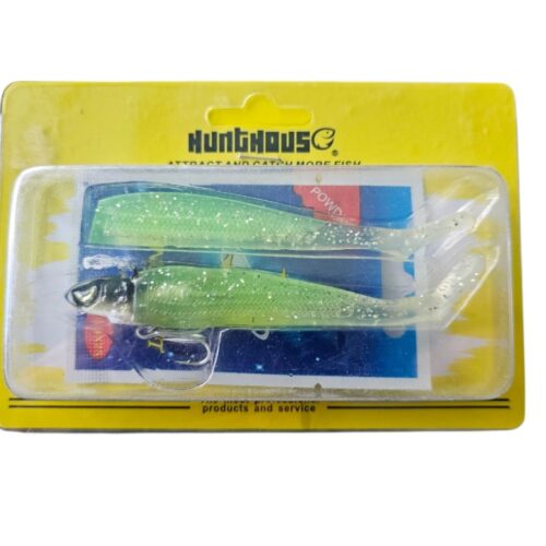 Leure hunthouse mené en silicone souple 120mm 21.8gr col 002