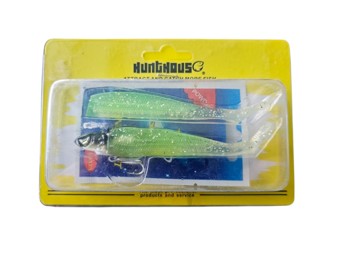 Leure hunthouse mené en silicone souple 120mm 21.8gr col 002