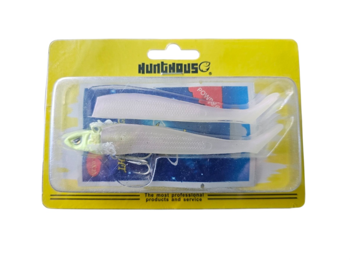 Leure hunthouse mené en silicone souple 120mm 21.8gr col 001
