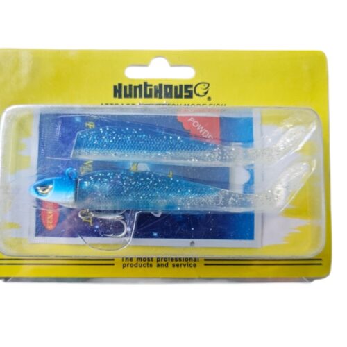 Leure hunthouse mené en silicone souple 120mm 21.8gr col 003