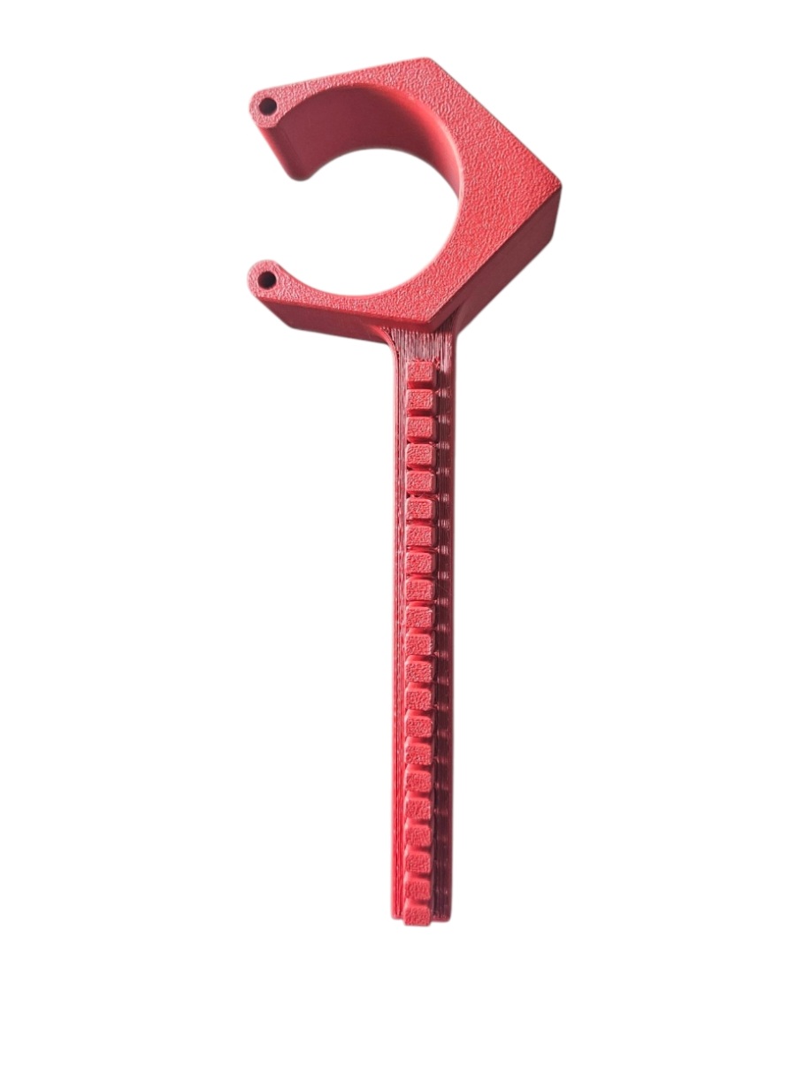 Porte bas de ligne rouge