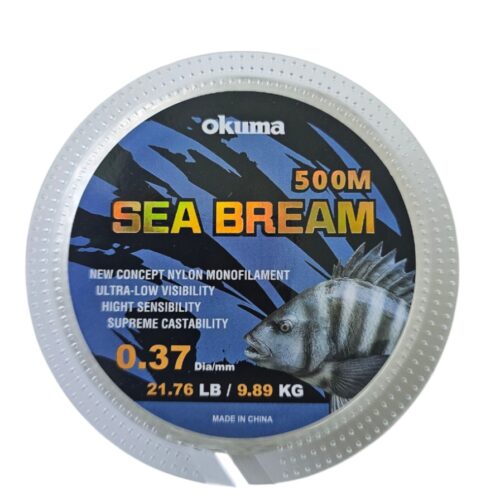 Nylon okuma 0.37mm sea bream 500m monofilament line