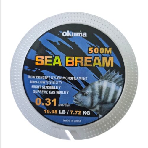 Nylon okuma 0.31mm sea bream 500m monofilament line