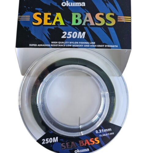 Okuma sea bass 0.31mm 250m verte 7.9kg