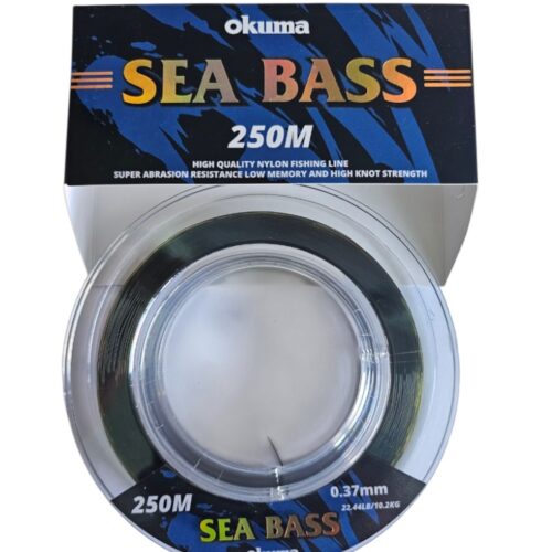 Okuma sea bass 0.37mm 250m verte 10.2kg